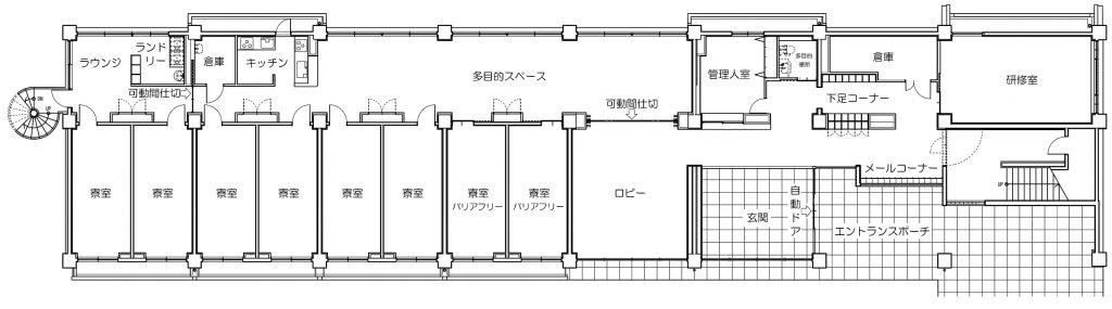 1階平面図